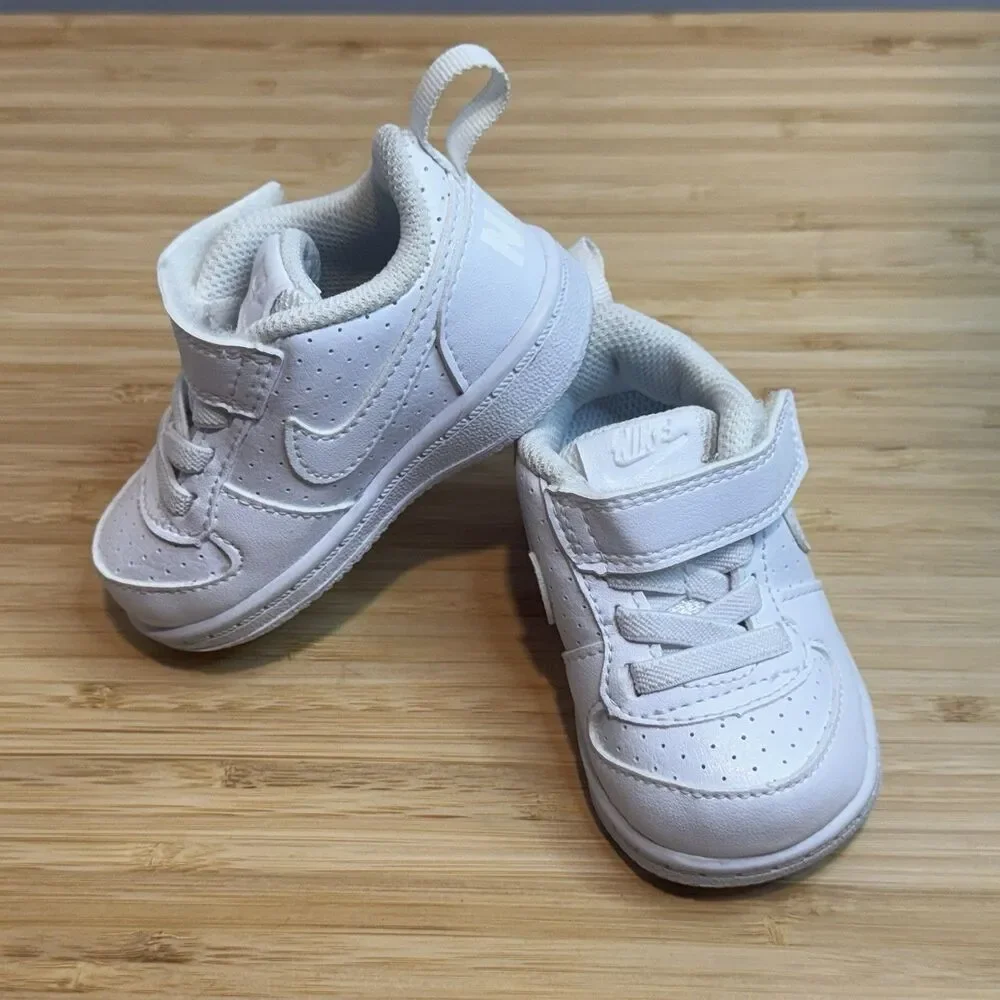 Nike Court Borough Low SL TDV  Sneaker White AV3172 100 Size 3C